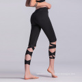 Wholesale bodybuilding workout sport fitness yoga custom pants women bandage gym leggings